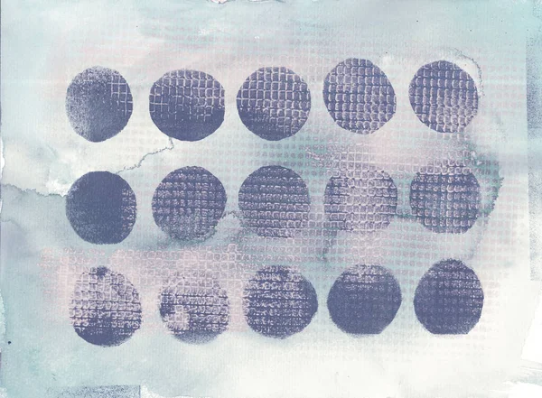 Текстурированный фон с жирными голубыми точками Лицензионные Стоковые Изображения