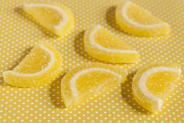 Stillleben mit Zitronengummi — Stockfoto