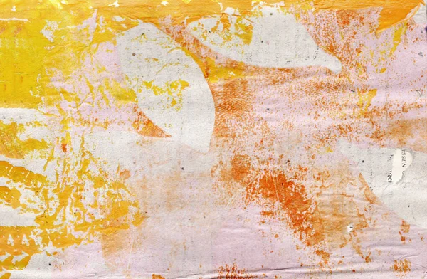 Amarelo laranja abstrato texturizado fundo — Fotografia de Stock