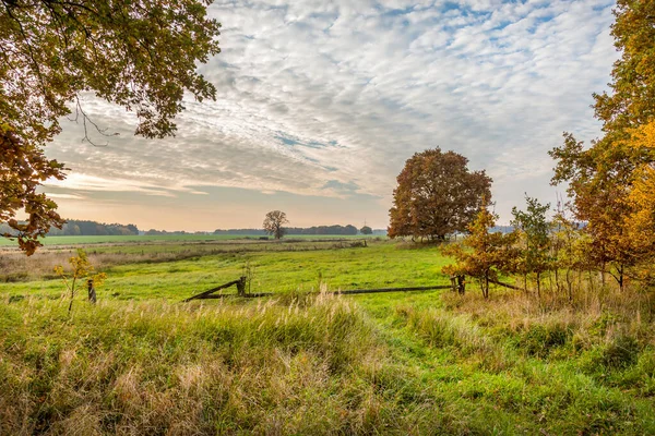 Vidéki idilli őszi táj Németországban — Stock Fotó