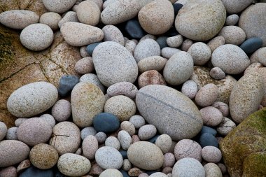 Nanven Koyu 'nda Düz Çakıl Taşı