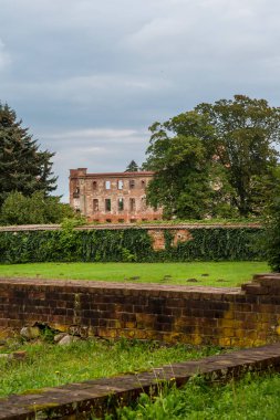 Dargun Manastırı Almanya 'da Harabe