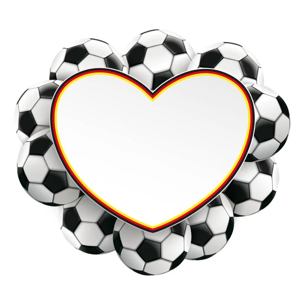 Біле Паперове Серце Класичними Футболками Білому Тлі — стоковий вектор