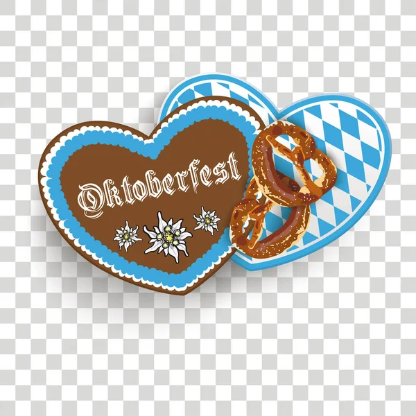 Modello Banner Festivo Dell Oktoberfest — Vettoriale Stock