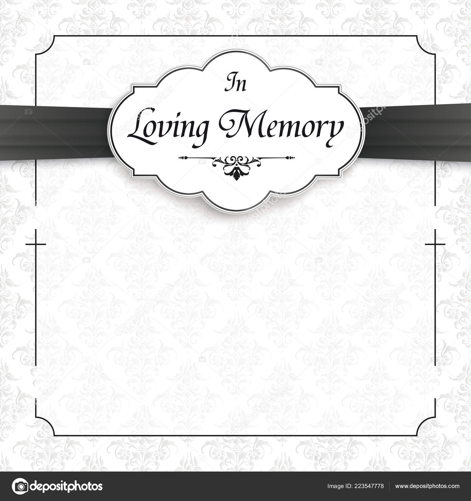 In Loving Memory Picture Templates Free FREE PRINTABLE TEMPLATES