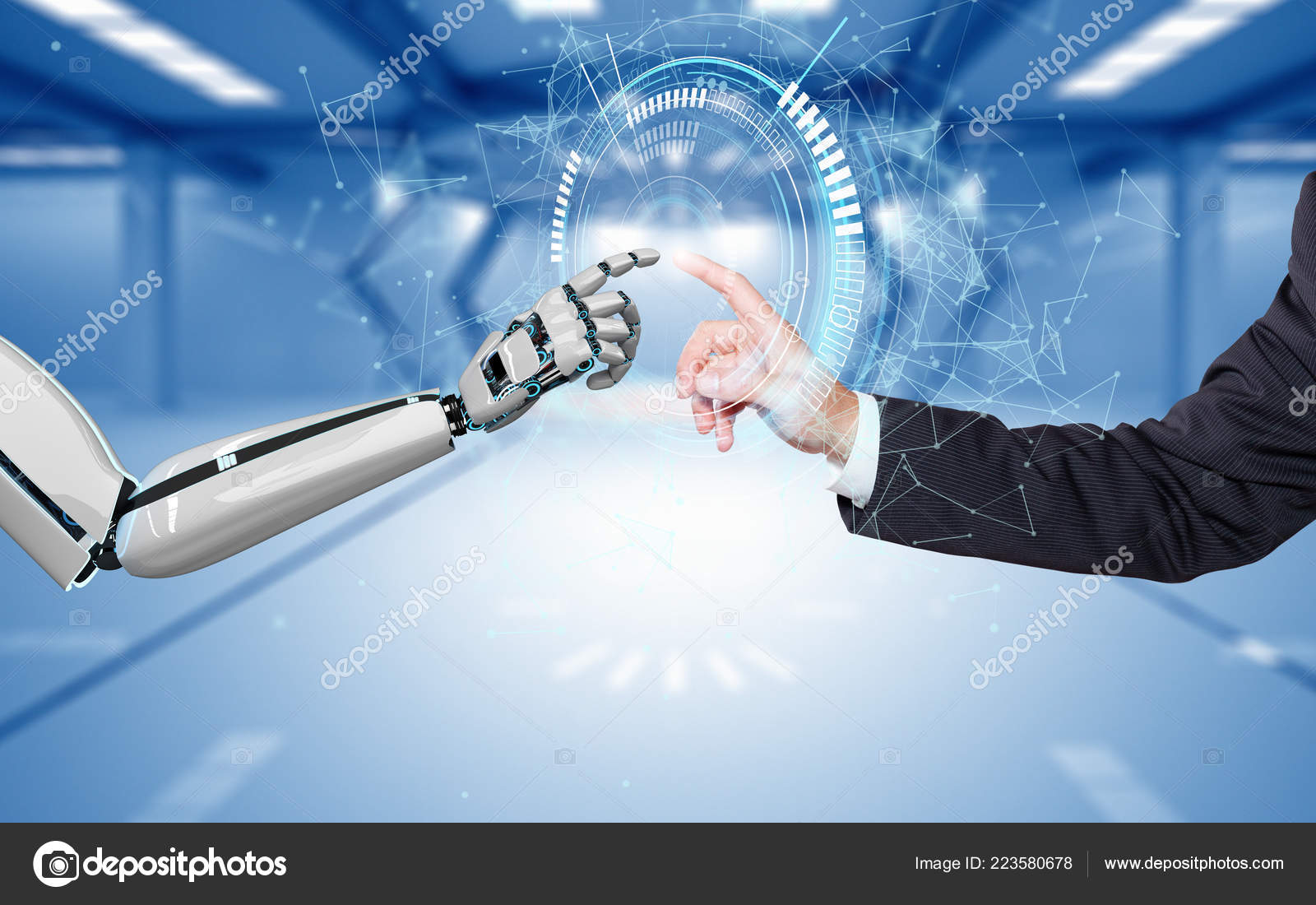 Free Pictures Of Robotic Hands Touching