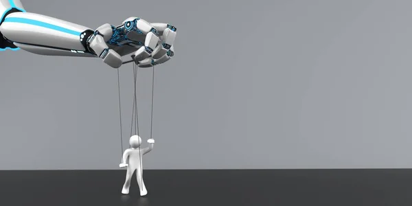 Robot el Marionette — Stok fotoğraf