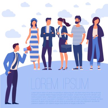 Sosyal medya promosyon şablon.