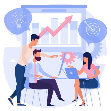 Düz tasarım iş işlem kavramı