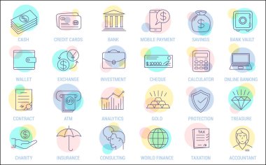  iş süreci Icon set