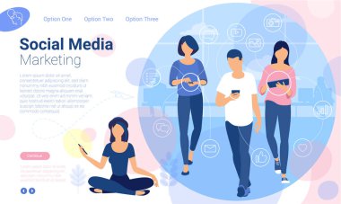 sosyal medya ağ insanlar