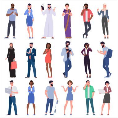 bir dizi insan karakteri