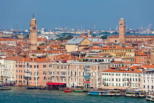 Uitzicht op Venetië, van bovenaf. — Stockfoto