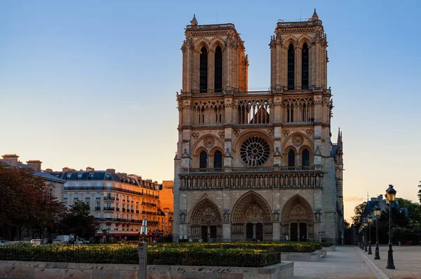 Notre-Dame de Paris, Frankrijk. — Stockfoto