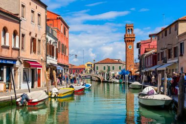 Murano, İtalya görünümü.
