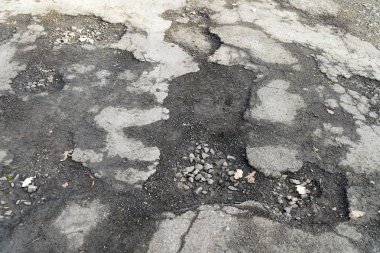 Ayrıntılı arka plan olarak sokak zarar