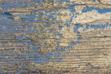 Eski ayrıntılı ahşap arka plan mavi