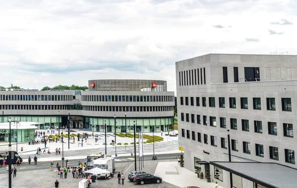 Wetzlar Tyskland Juni 2018 Företaget Byggnad Leica Kamera Leitz Park — Stockfoto