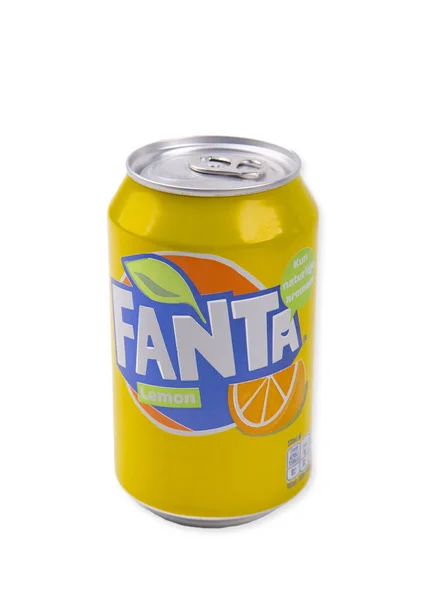 Can of SLemon Fanta — Stock Photo, Image