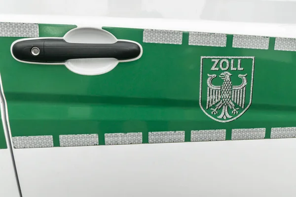 Zoll Logo na auto — Stock fotografie