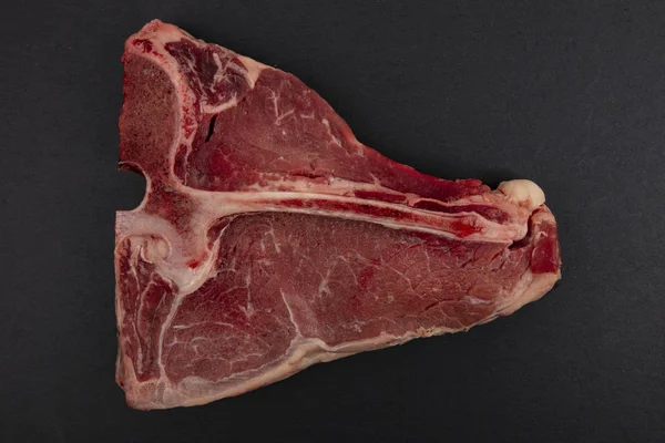 Es gibt kein Knochensteak — Stockfoto