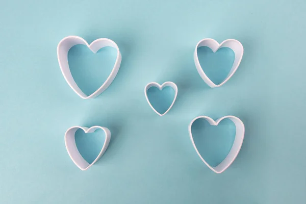 White Hearts — Stock Photo, Image