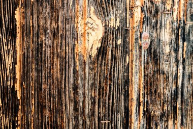 Kahverengi aşınmış ahşap, ayrıntılı arka plan 