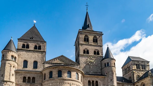 Den Äldsta Biskopskyrkan Från Tyskland Katedralen Från Trier Peter — Stockfoto