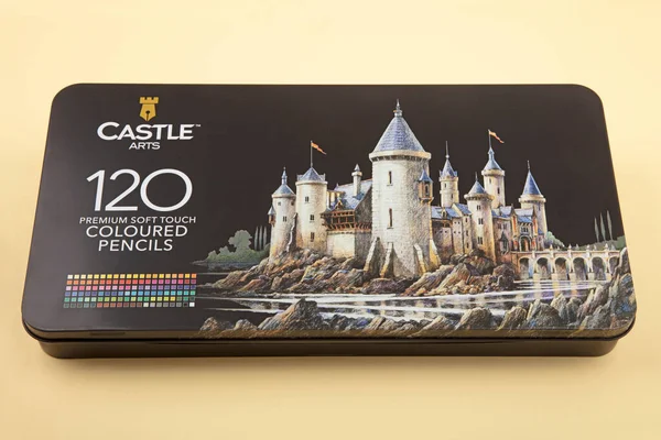 Wetzlar Germany 2020 Castle Arts Drawing Pencils Art Set — 스톡 사진