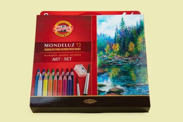 Wetzlar Alemanha 2020 Koh Noor Desenho Lápis Art Set Koh — Fotografia de Stock