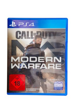 WETZLAR, GERMANY 2020-07-16 ÇALIŞMA ÇALIŞMA ÇALIŞMA ÇAĞI Playstation 4 için ünlü Video Oyunu.