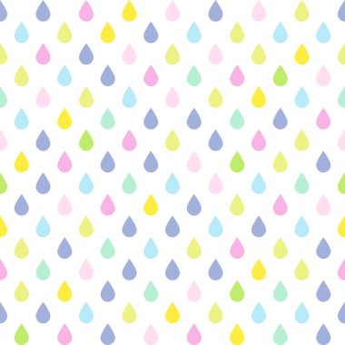 Renkli damlalar Kusursuz Desen deseni