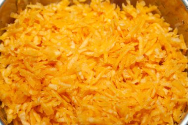 Seçici odaklı rendelenmiş balkabağına yaklaş