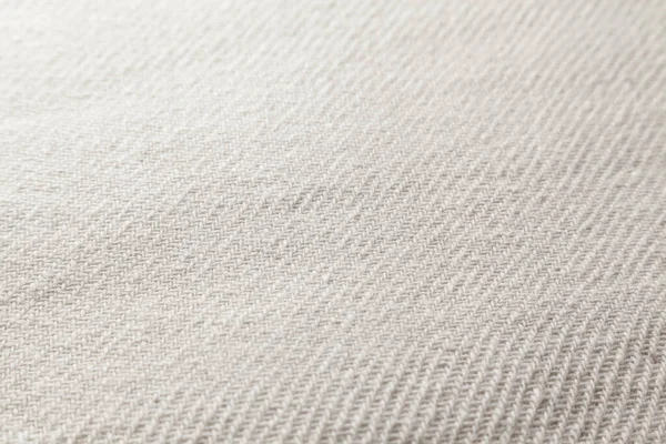 選択的焦点の白い織物のマクロ — ストック写真