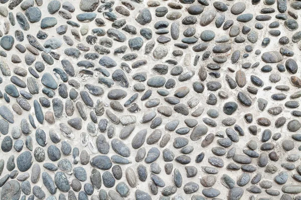 Black White Big Pebble Rocks — Stock Photo, Image