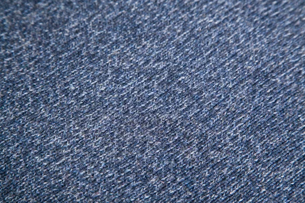 Naadloze Blauwe Witte Wollen Stof Achtergrond — Stockfoto