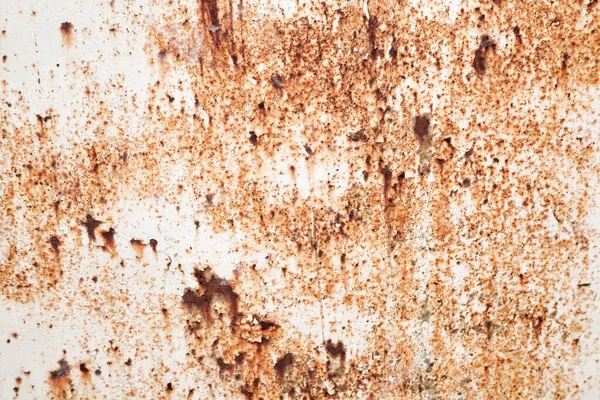 Closeup Rusty Metal Background Peeling Paint — Stock Photo, Image