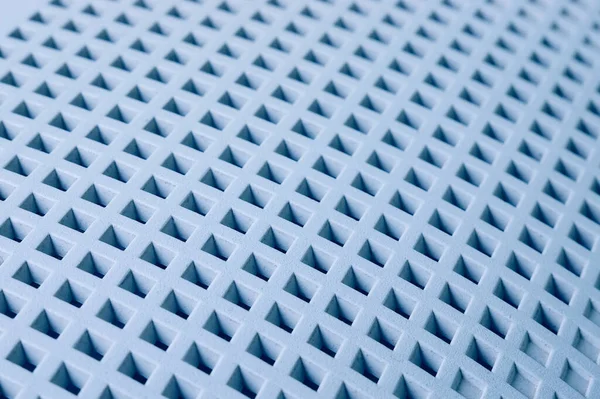 Close Van Technologische Plastic Textuur Met Herhalende Patronen Selectieve Focus — Stockfoto
