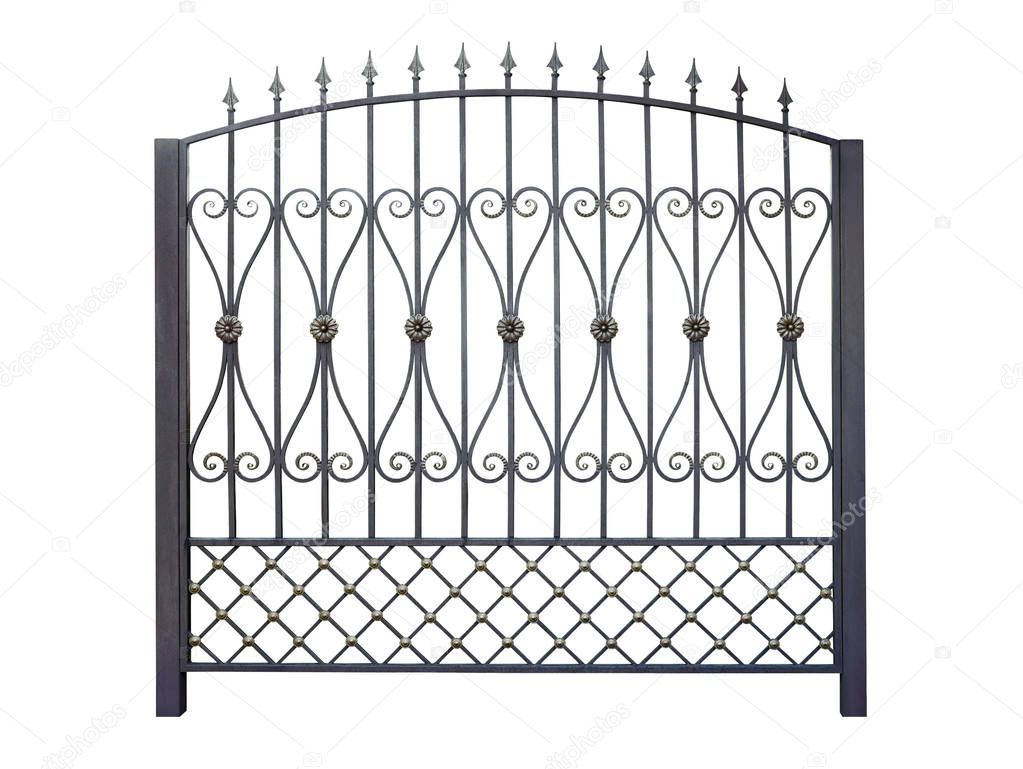 Elegant decorative fence.