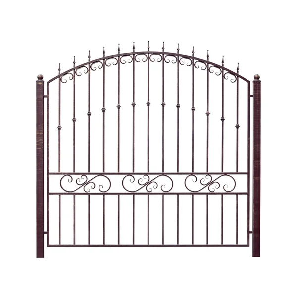 Iron fence with lanterns. — Stock Image Iron fence with lanterns. Stock Photo