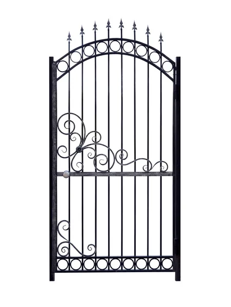 Elegant wrought iron door. — Stock Photo, Image