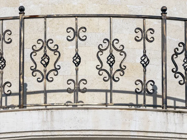 Clôture du balcon ovale, galerie . — Photo