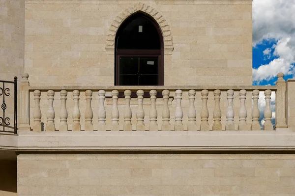 Pared de piedra de la galería . — Foto de Stock