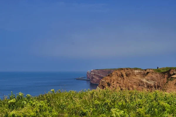 Heligoland-linia brzegowa — Zdjęcie stockowe