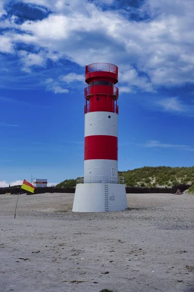 Helgoland - Inseldüne - Leuchtturm — Stockfoto