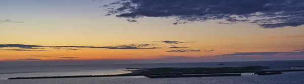 Helgoland - Inseldüne - Sonnenaufgang — Stockfoto