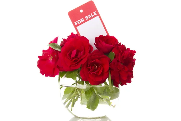 Bouquet di fiori in vendita — Foto Stock
