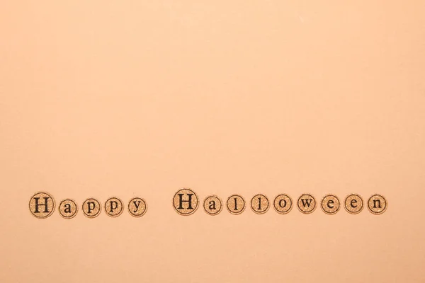 Letters Written Text Happy Halloween Holiday Wallpapers — Stock Photo, Image