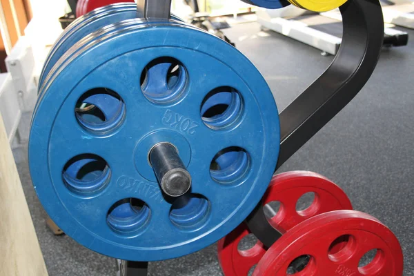 Disks for the gym — Stock Photo, Image