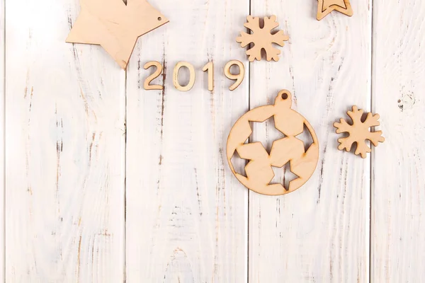 Año Nuevo 2019. Contexto — Foto de Stock